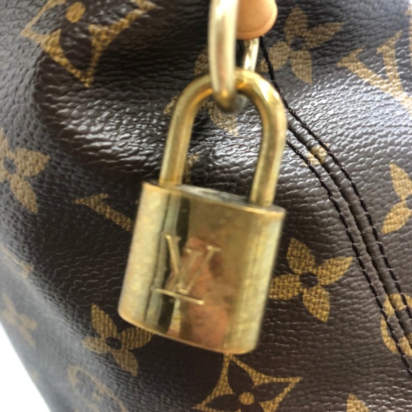 Louis Vuitton - Brown Monogram Lockit Tote - Picture 5 of 6